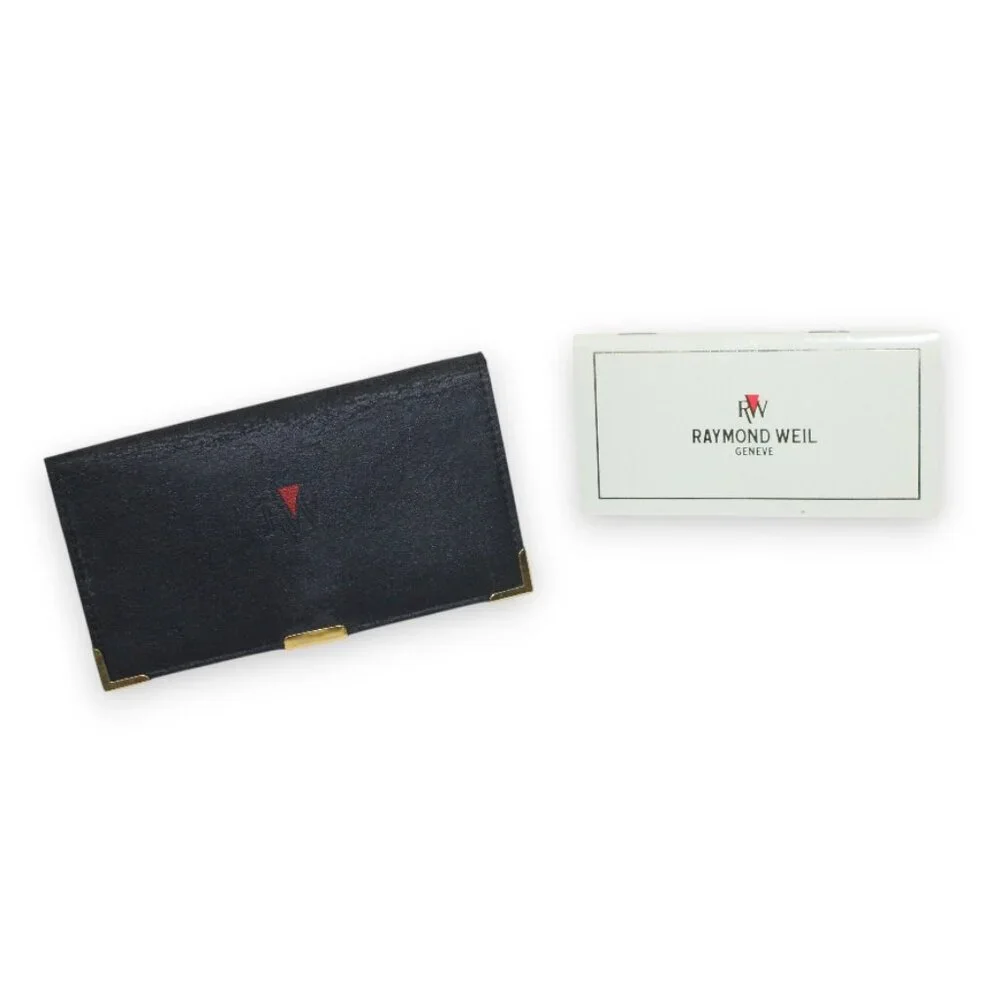 Raymond Weil Geneve Vintage Collectible Slim Line Minimalist Wallet